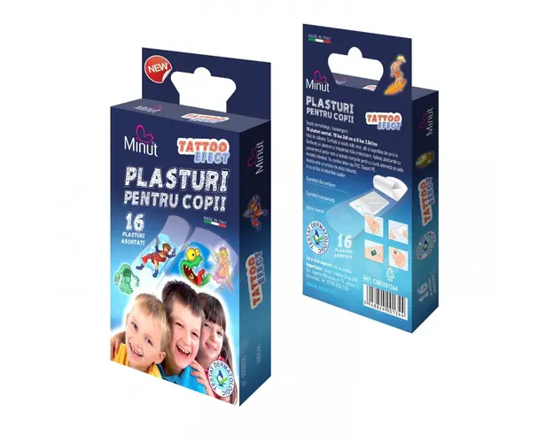 Plasturi Minut pentru copii TATTOO EFECT