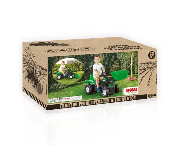 Primul meu tractor cu cupa