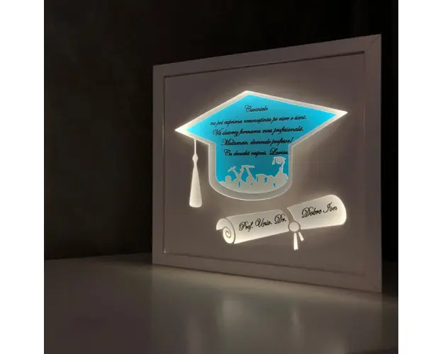 Tablou luminos Profesor 001