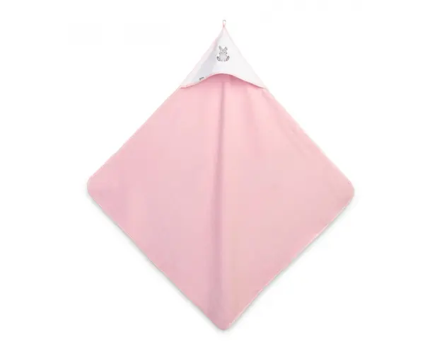 Prosop de baie cu gluga 100x100 cm Sensillo iepurasroz