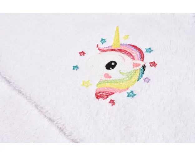 Prosop de baie cu gluga model Unicorn 75x75 cm