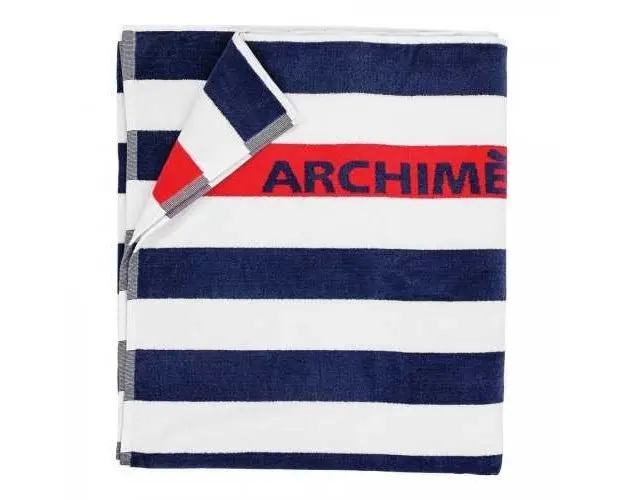 Prosop de plaja albastru Archimede