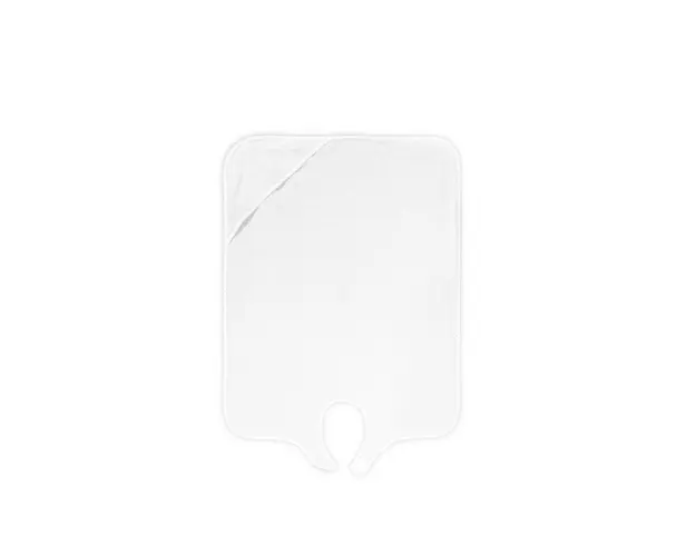 Prosop dublu de baie cu capison 80 x 100 cm White