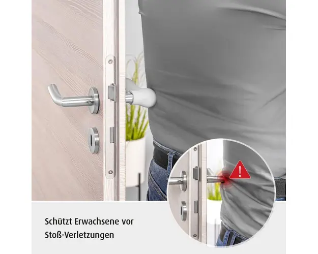 Protectie clanta usa din silicon acoperire completa 2 bucati HandleGuard Reer
