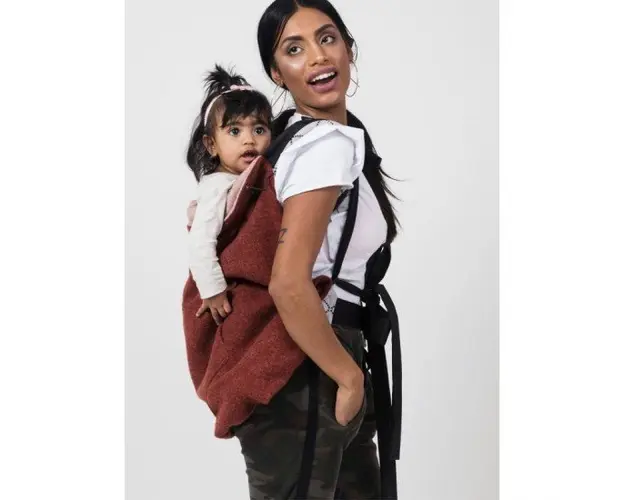 Protectie de lana merino Warm Clever Cover Isara Terra Cotta