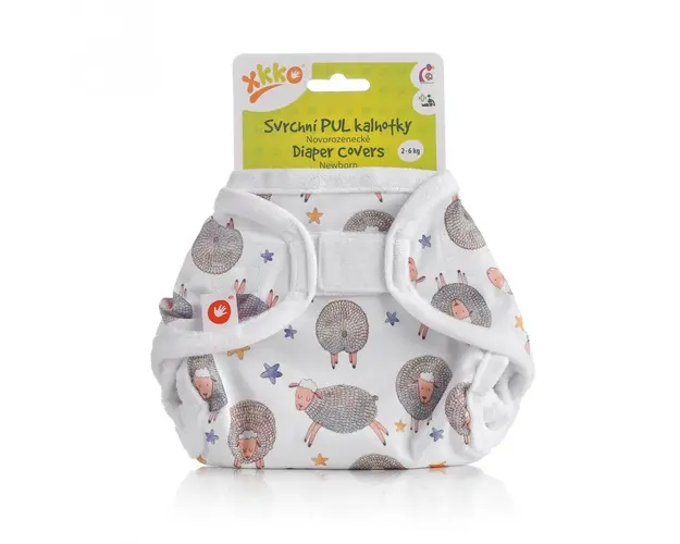 Protectie impermeabila scutece textile 2-6 kg XKKO Dreamy Sheep