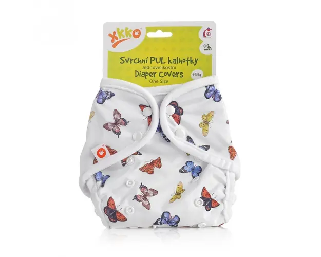 Protectie impermeabila scutece textile 4-15 kg XKKO Butterflies