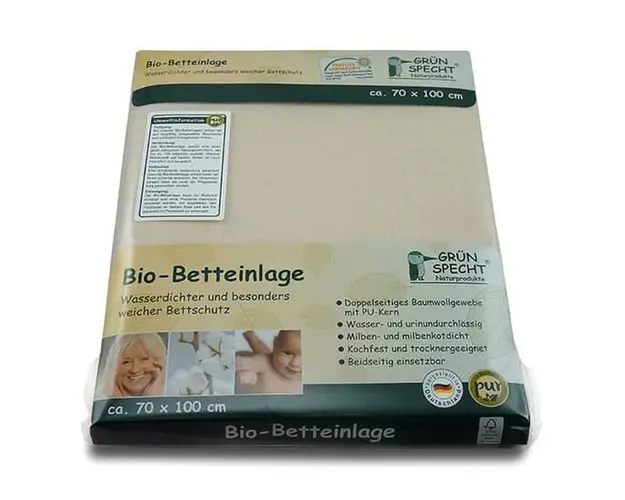 Protectie organica impermeabila pentru saltea 70X100cm