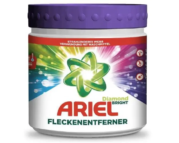 Pudra pentru indepartarea petelor Ariel Diamond Bright rufe colorate 500g