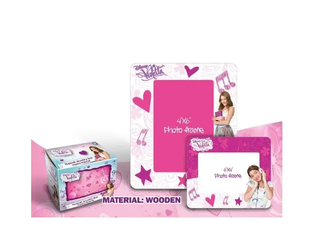 Rama foto din lemn Violetta mov