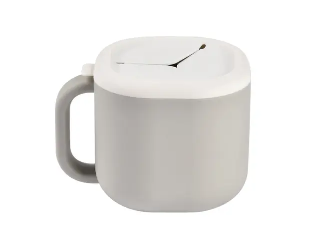 Recipient silicon Beaba pentru gustari Velvet grey