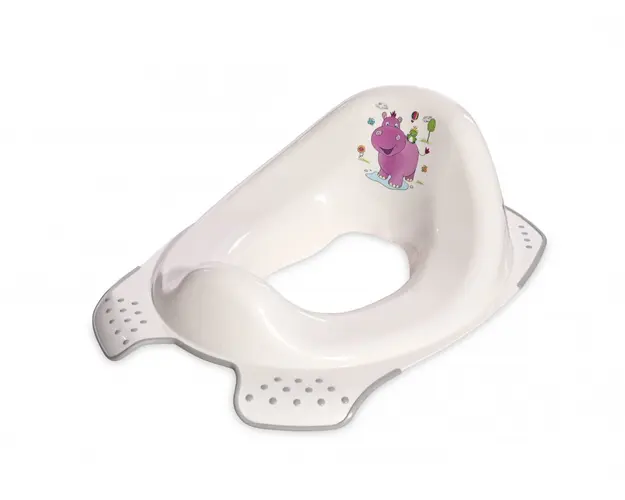 Reductor anatomic toaleta Hippo White Grey