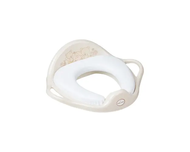 Reductor pentru toaleta moale Lux Bear Bej