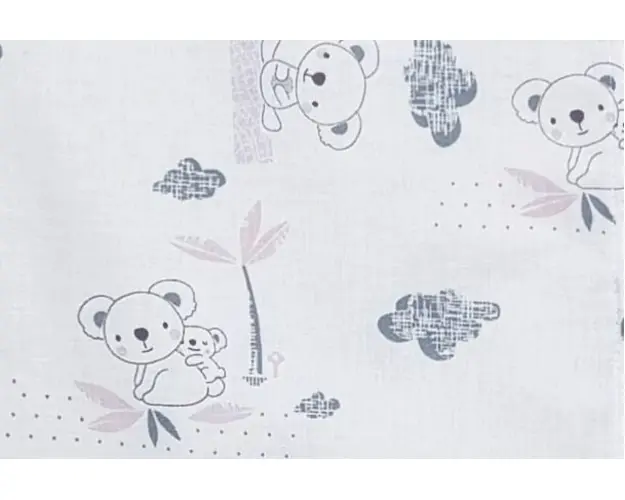 Sac de dormit 0.5 tog Somnorosul koala roz 110 cm