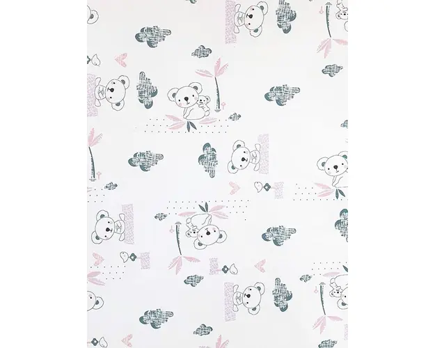 Sac de dormit 0.5 tog Somnorosul koala roz 85 cm