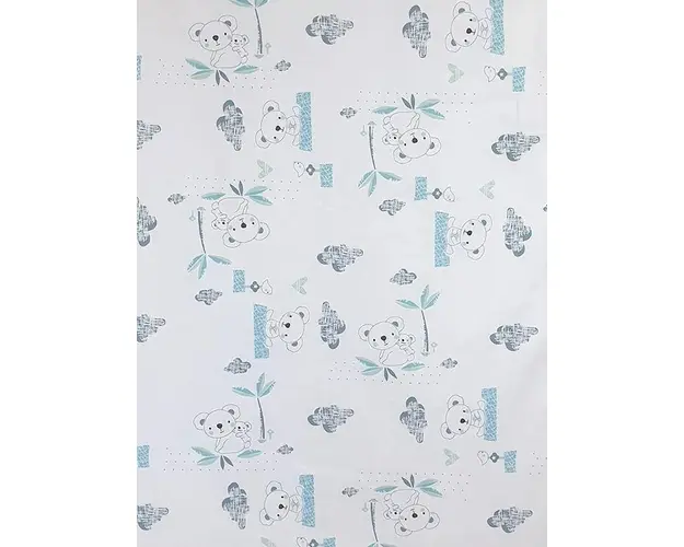 Sac de dormit 2.5 tog Somnorosul koala albastru 95 cm