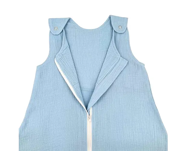Sac de dormit copii 0.3 tog din muselina Bluebird 85 cm