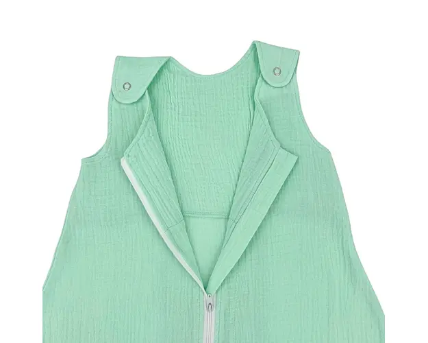 Sac de dormit copii 0.3 tog din muselina Minty 70 cm