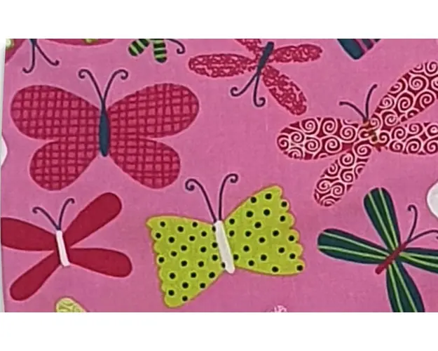 Sac de dormit copii 0.5 tog KidsDecor Parada Fluturasilor din bumbac 95 cm