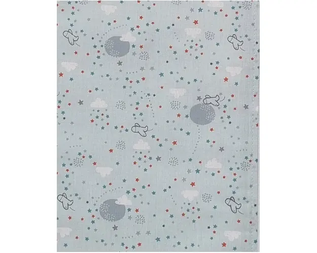 Sac de dormit copii 1 tog Sky Nap Blue din bumbac 140 cm