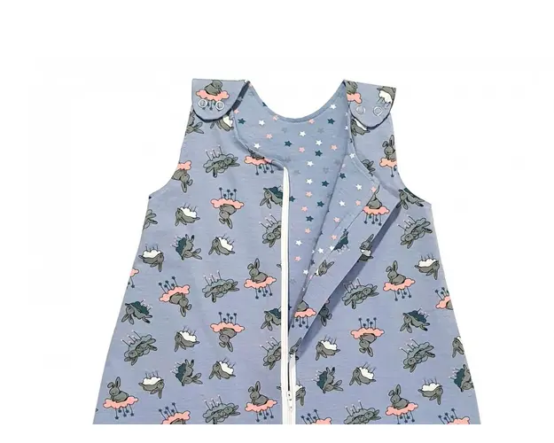 Sac de dormit copii Bunny 60 cm 0.8 tog primavara KidsDecor