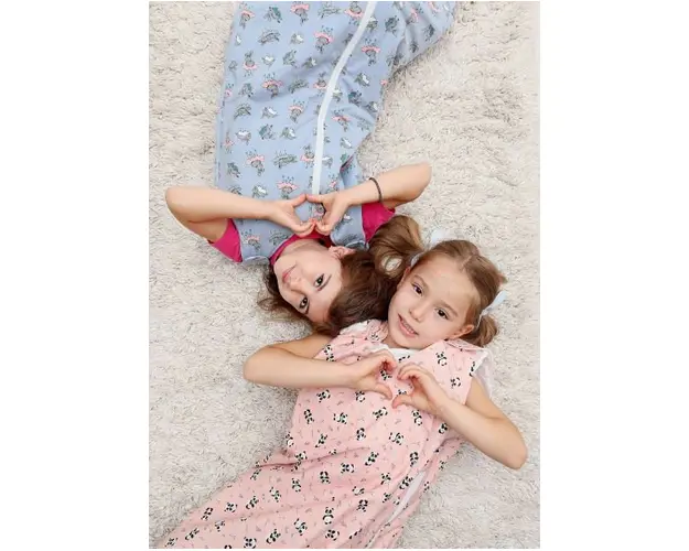 Sac de dormit copii Bunny 85 cm 0.8 tog primavara KidsDecor