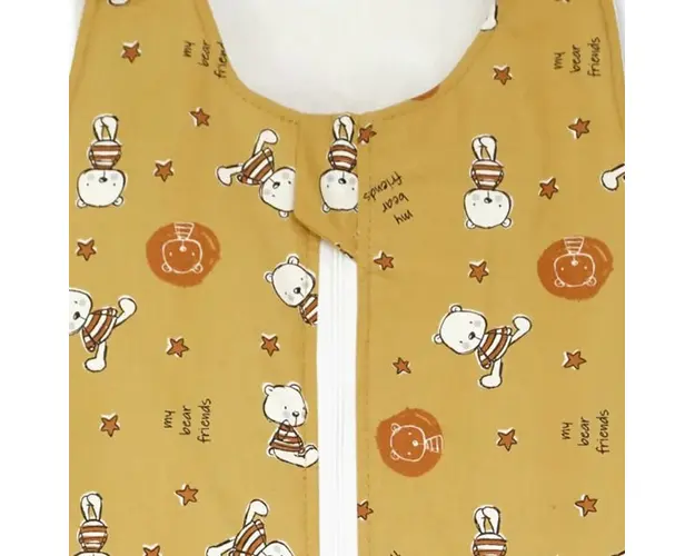 Sac de dormit copii 1.5 tog My Bear din bumbac 110 cm