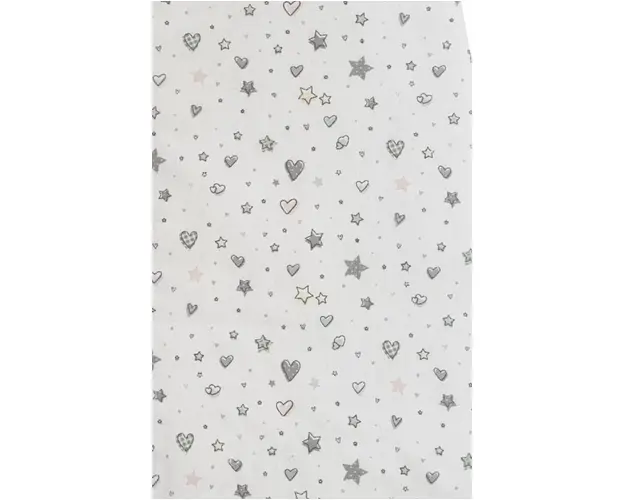 Sac de dormit copii 1.5 tog Ploaie de stele din bumbac 95 cm