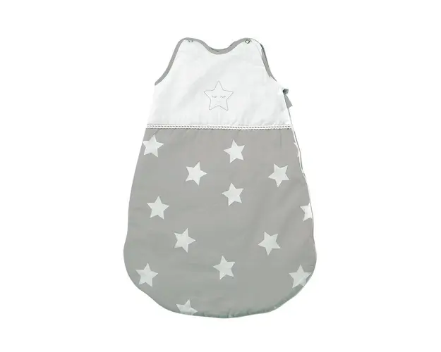 Sac de dormit de iarna 0-6 luni Stars Grey