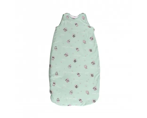 Sac de dormit de iarna 95 cm bumbac ranforce Friends Green