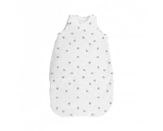 Sac de dormit de iarna 95 cm bumbac ranforce Train Grey