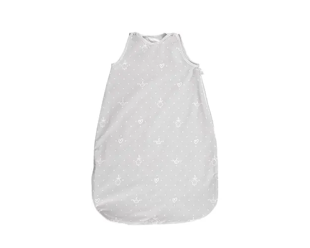 Sac de dormit de primavaravara 85 cm bumbac ranforce Little Bear Grey