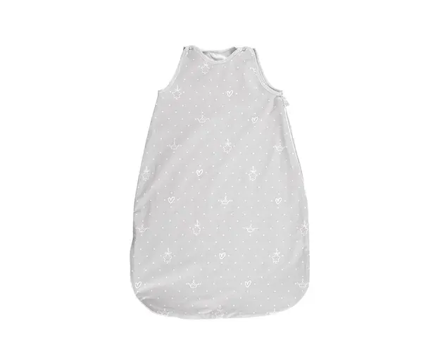 Sac de dormit de vara 95 cm bumbac ranforce Little Bear Grey