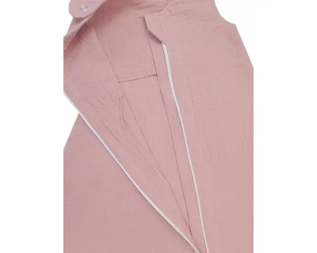Sac de dormit din Muselina Blushing pink 60 cm