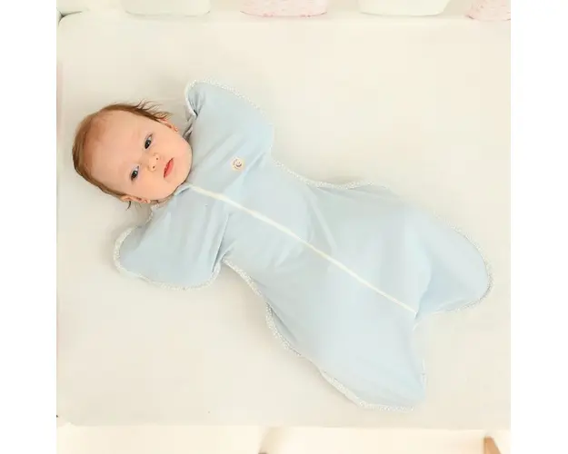 Sac de dormit nou-nascut Swaddle First Sleep 1.5 tog Blue Skies 60 cm
