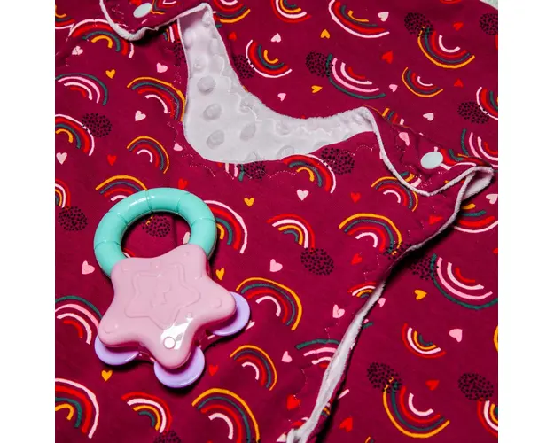 Sac de dormit Purple Rainbow 80 cm