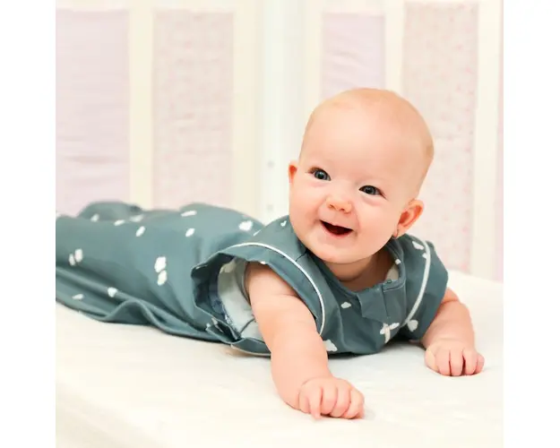 Sac de dormit Swaddle First Sleep Cloudy Dreams faza 2 pentru bebelusi 3-6 luni tog 0.5