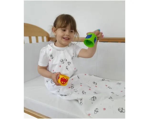 Sac de dormit vara 0.5 tog Pingu 60 cm