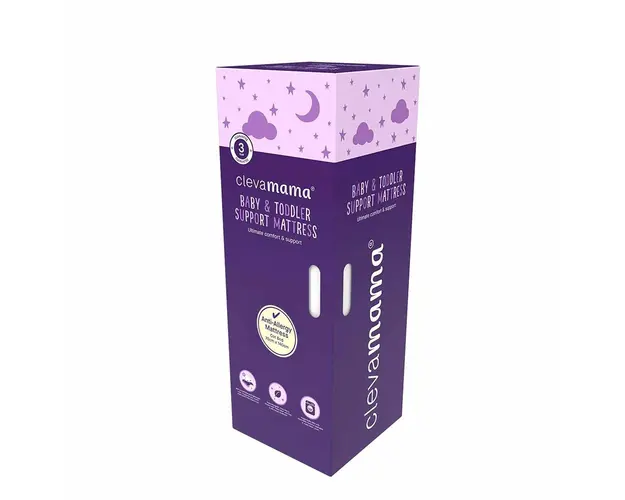 Saltea antialergica Clevamama din spuma 140x70x10 cm 3120