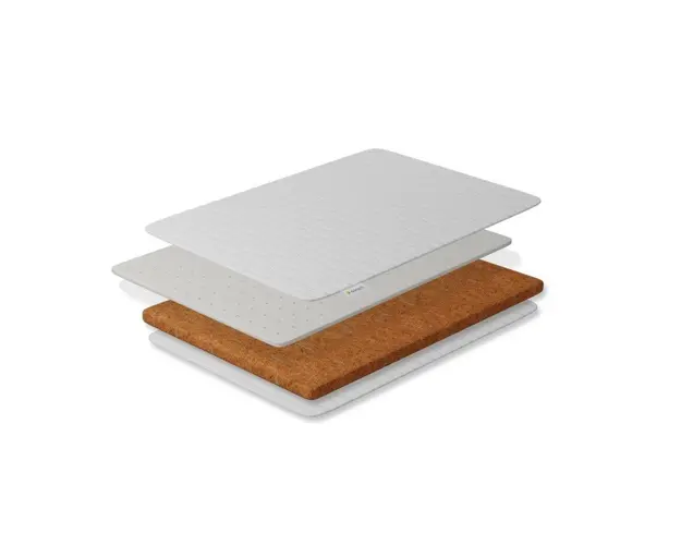 Saltea pentru copii Cocos 6 cm Latex 3 cm cu husa detasabila bumbac cashmere 120x60x10 cm