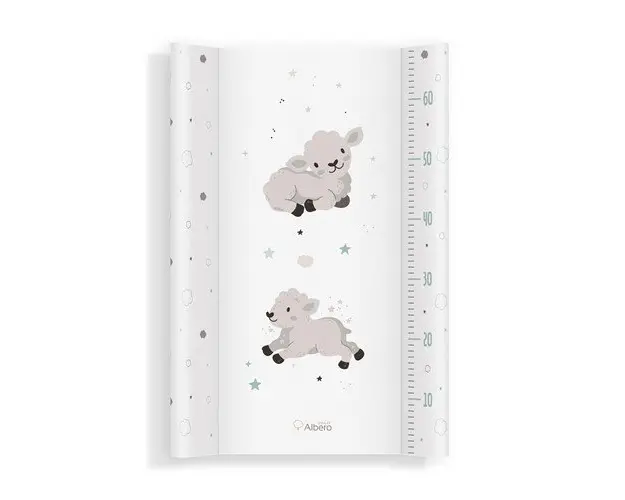 Saltea de infasat bebe cu intaritura 70x47,5 Klups Little Sheep 439