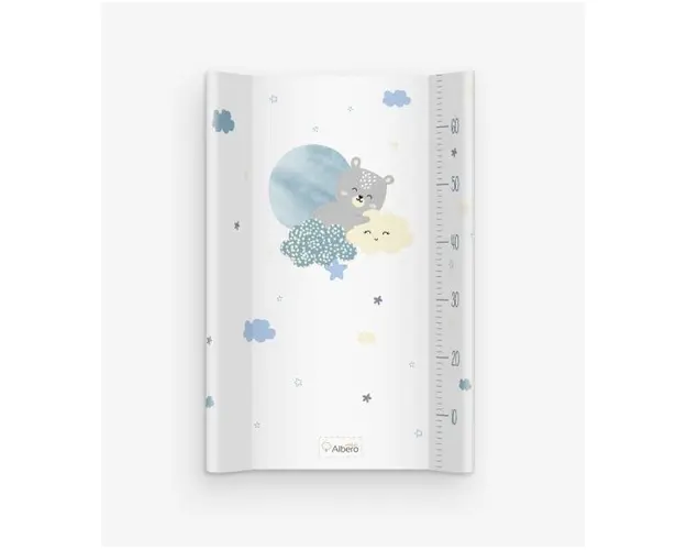 Saltea de infasat bebe cu intaritura 70x48 Klups Teddy Bear 419