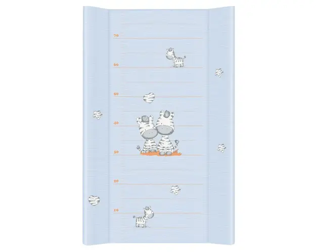 Saltea de infasat cu intaritura 80x50 cm zebra blue