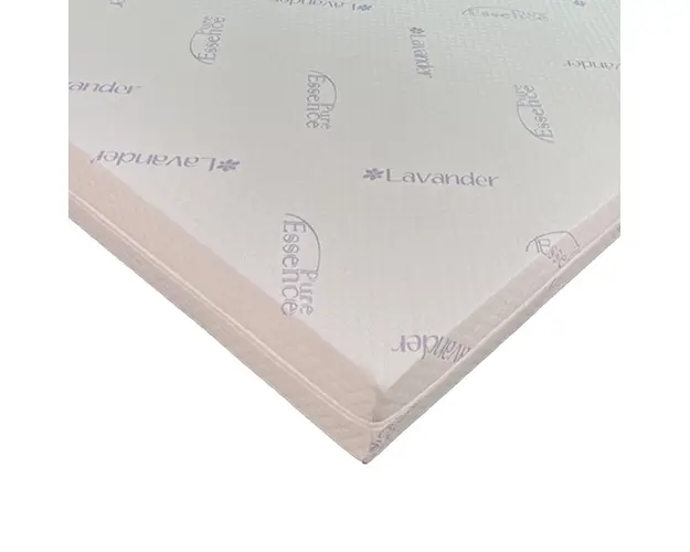 Saltea de pat Ortopedica latex gel 60x120 reversibila 7 zone husa lavanda Rebel Teenage
