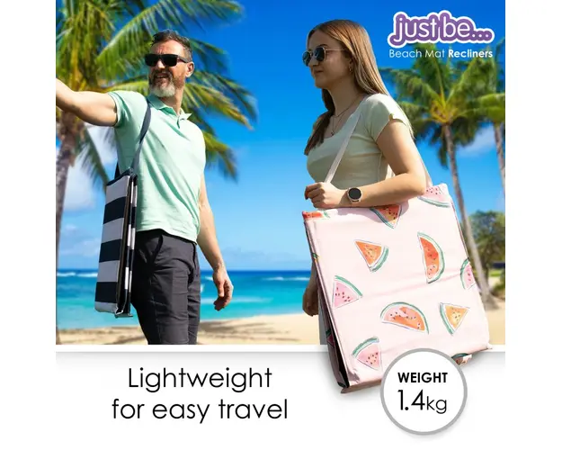 Saltea de plaja cu buzunar tropical