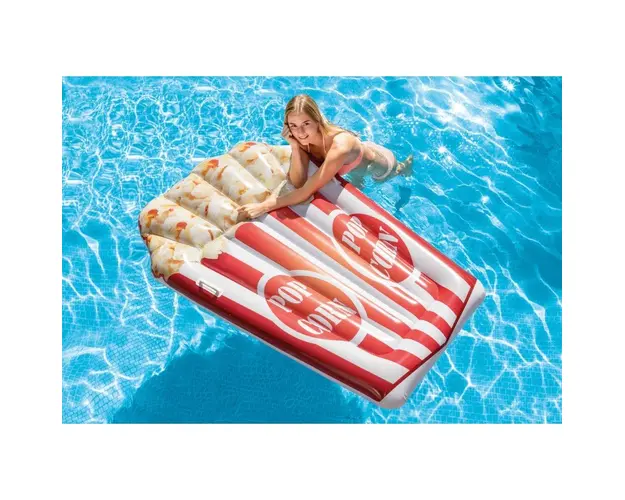Saltea gonflabila pentru plaja Popcorn Intex 178 124 cm