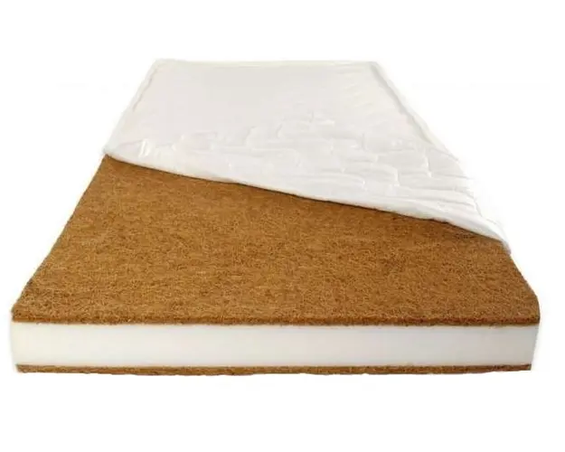 Saltea pentru patut Nichiduta Komfort 120x60x12 cm alba
