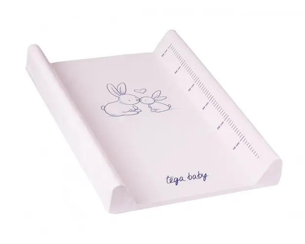 Salteluta de infasat cu intaritura Tega Baby 70x50 cm Iepuras roz
