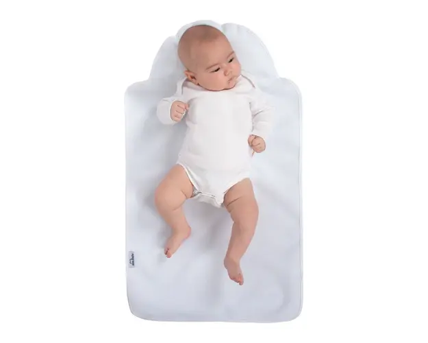 Salteluta de infasat pliabila Sevi Baby Alb