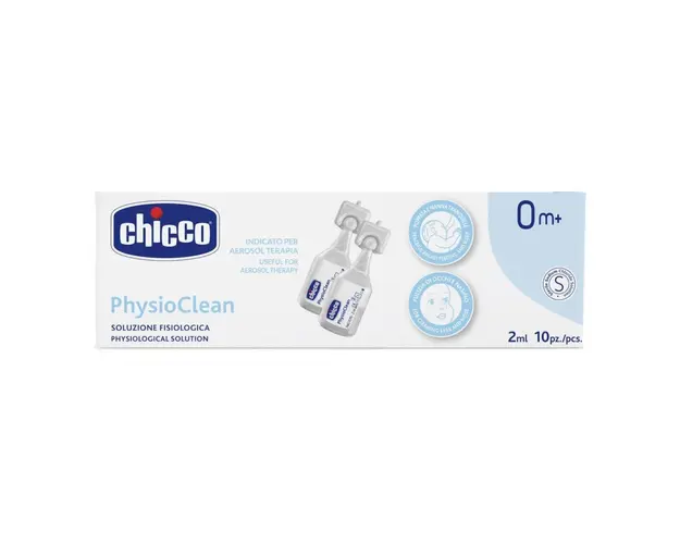 Salutie nazala Chicco Physiological 10 buc x 2 ml 0 luni+